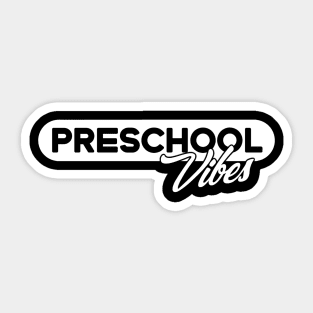 Preschool Sticker